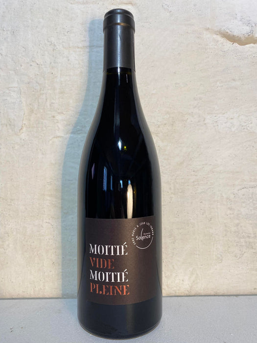 Moitie vide moitie pleine, topvin fra Ventoux 2018, økologisk rødvin