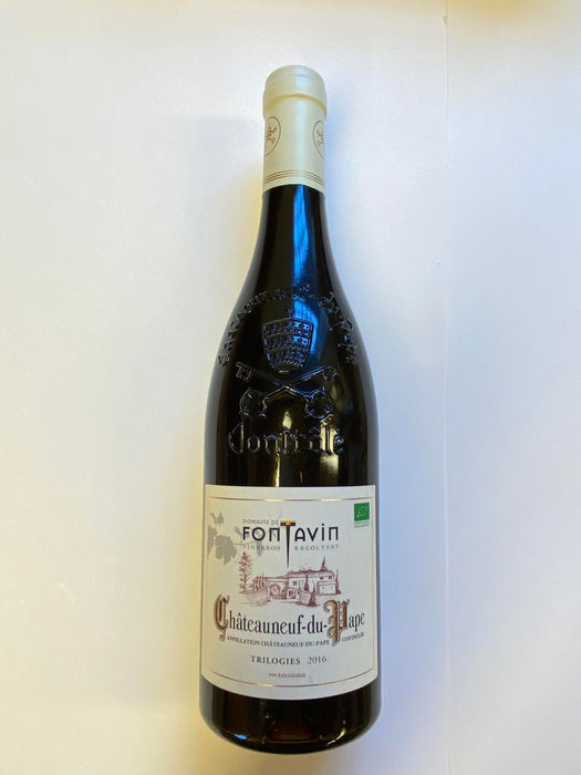 Chateauneuf-du-Pape 2016, økologisk rødvin fra Fontavin